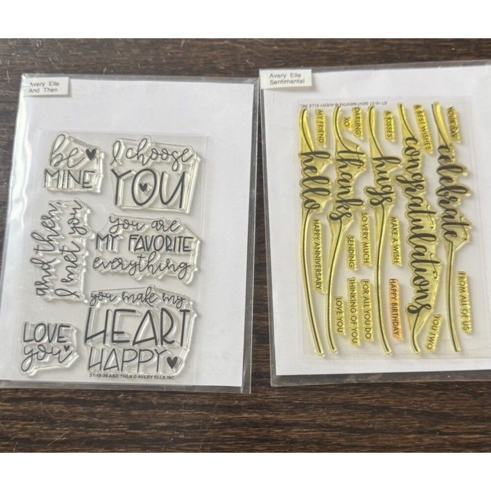 Lot of 2 - Avery Elle Sentiment Sets